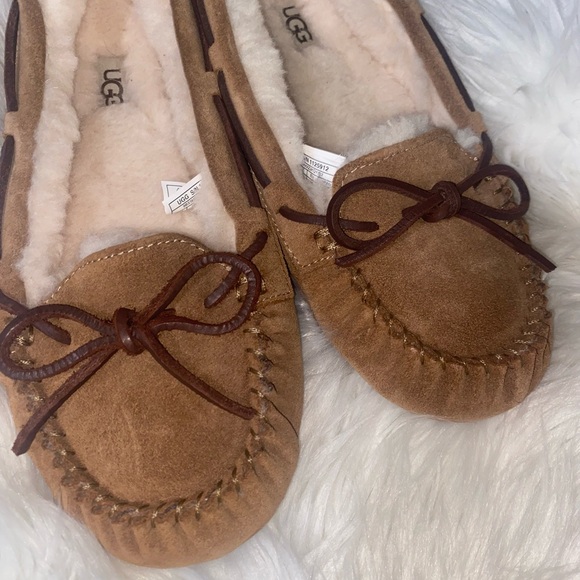 NWT Ugg Women's Bella II UGGplush Lined Slipper Moccasin Size 9 Chestnut-1125912 - Picture 7 of 12